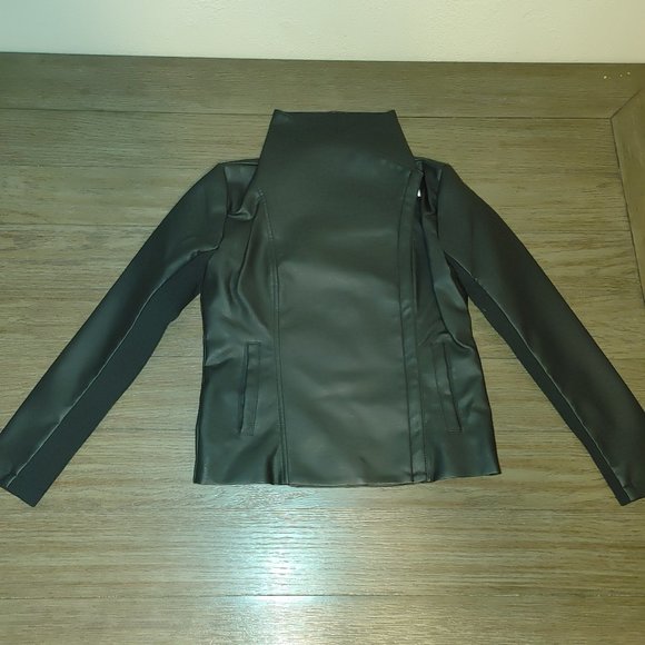 BB Dakota Jackets & Blazers - BB DAKOTA Up to Speed Vegan Leather Jacket NWT XS